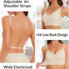 Women Seamless Underwear Sexy Adjustable Detachable Shoulder Straps Bra Summer Backless Invisible Tops Bralette Comfort Lingerie