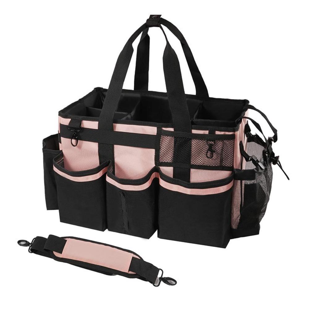 Wear-Resistant Cleaning Caddy Organizer Cleaning Tools Storage Bag  Housekeepers