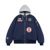 Trendy Pilot Jacket Loose Retro Streetwear Baseball Coat Men Women