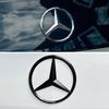 Benz A-CLASS A180 A200 A250 A45 AMG W176 A1768170016 ABS Tail Star Emblems Black Silver Rear Trunk Star Logo Stickers Badges
