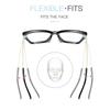 Women's Anti Blue Light Glasses Metal Butterfly Frame Resin Lenses Lightweight Anti Fatigue for Women