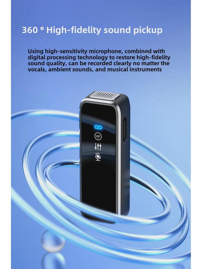 M3 Wireless Collar Clip Microphone with Charging Case, Dual Storage, Noise Reduction, for Mobile Live Broadcasts.