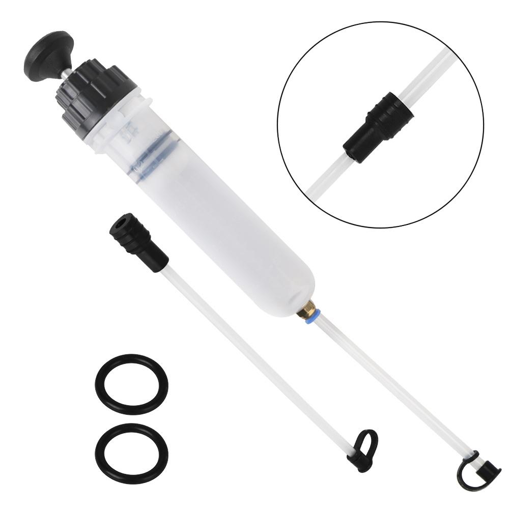Car Accessories 200cc Car Oil Fluid Extractor Manual Oil Fluid Transfer Pump Filling Syringe Delivery Bottle