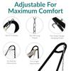 Universal Double Hammock Stand Only - 550-Pound Capacity - Heavy-Duty Outdoor Hammock Stand for 9 to 14 Foot Hammocks - Black
