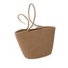 Nordic Straw Woven Beach Tote: Large Capacity, Summer Versatile, Single Shoulder Bag for Seaside Vacations