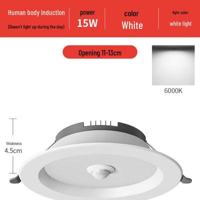 LED-Einbaustrahler mit Bewegungssensor