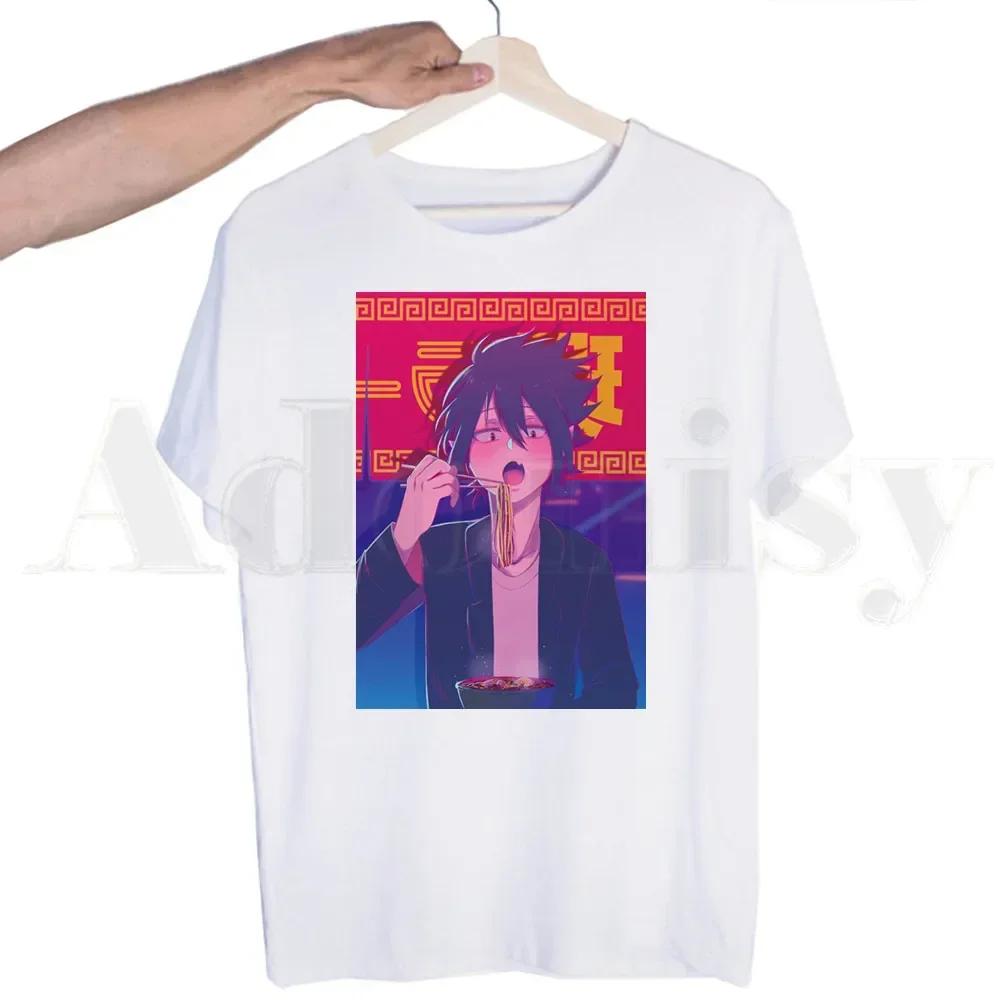 BNHA MHA My Hero Academia Anime Tamaki Amajiki T-shirt for Men Short Sleeve Men Tops T Shirt for Male White T Shirt Women Tees