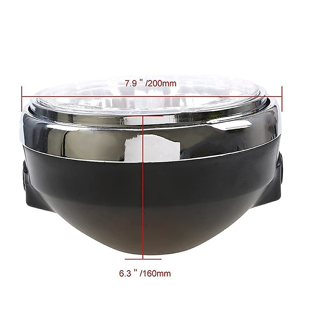 JIAHER Motorcycle Headlight Headlamp CB400SF Hornet 250 CBX400 VTR250 Jade CB250F Universal LED Motorcycle Headlight