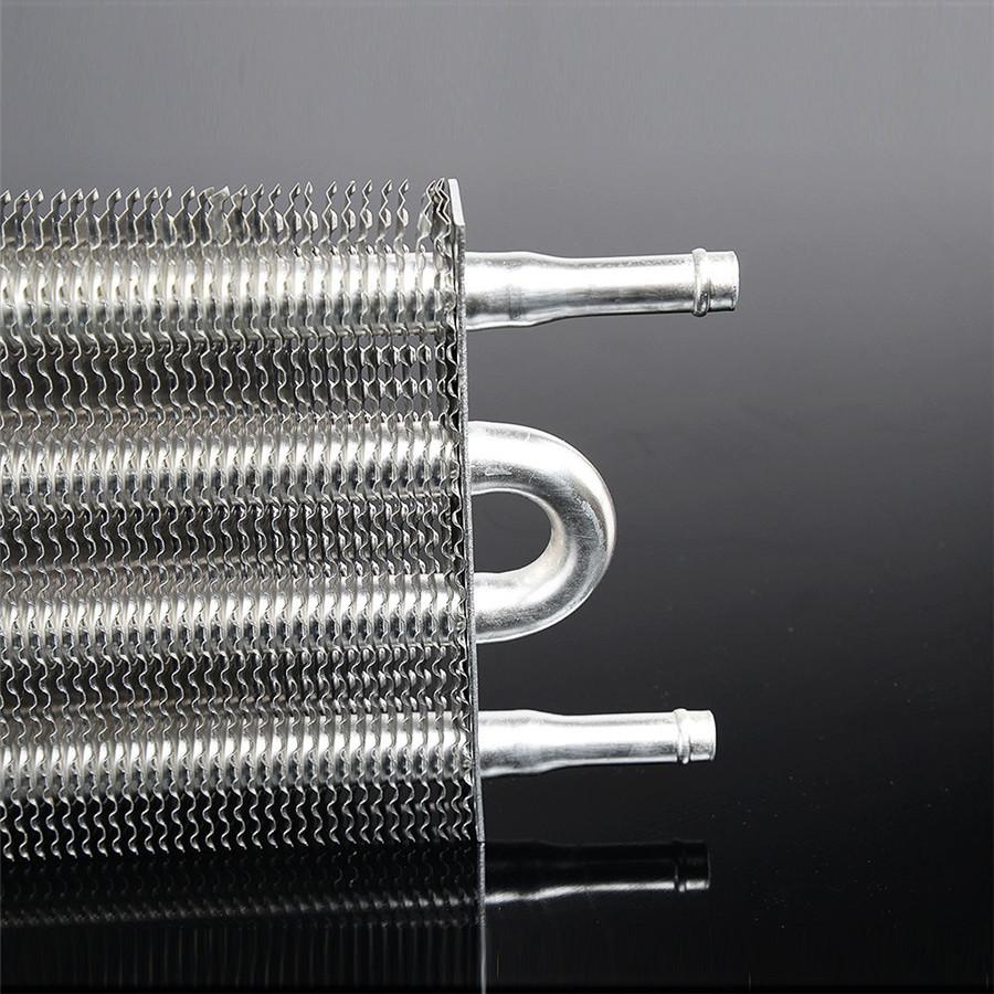 Radiator Remote Aluminum Transmission Oil Cooler +Hose/Mounting Kit