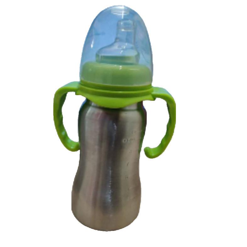 

@ Baby Feeding Bottle in Stainless Steel Organic Kidz 290 ml 214Gm Zr-7090-60%Off
