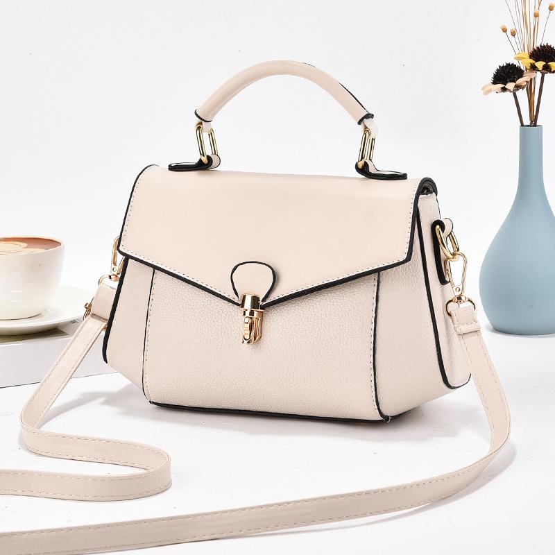 Pu small square bag women's 2025 new bag high-end sense versatile shoulder messenger bag fashionable women's small bag women's bag tide