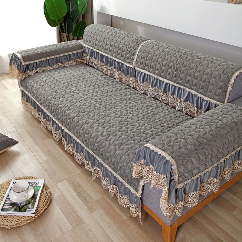 

Новый флисовый чехол для дивана с кристаллами, съемный детский коврик для собаки, кресла, защита для мебели, моющийся подлокотник, чехлы для диванов, чехлы 80*210cm