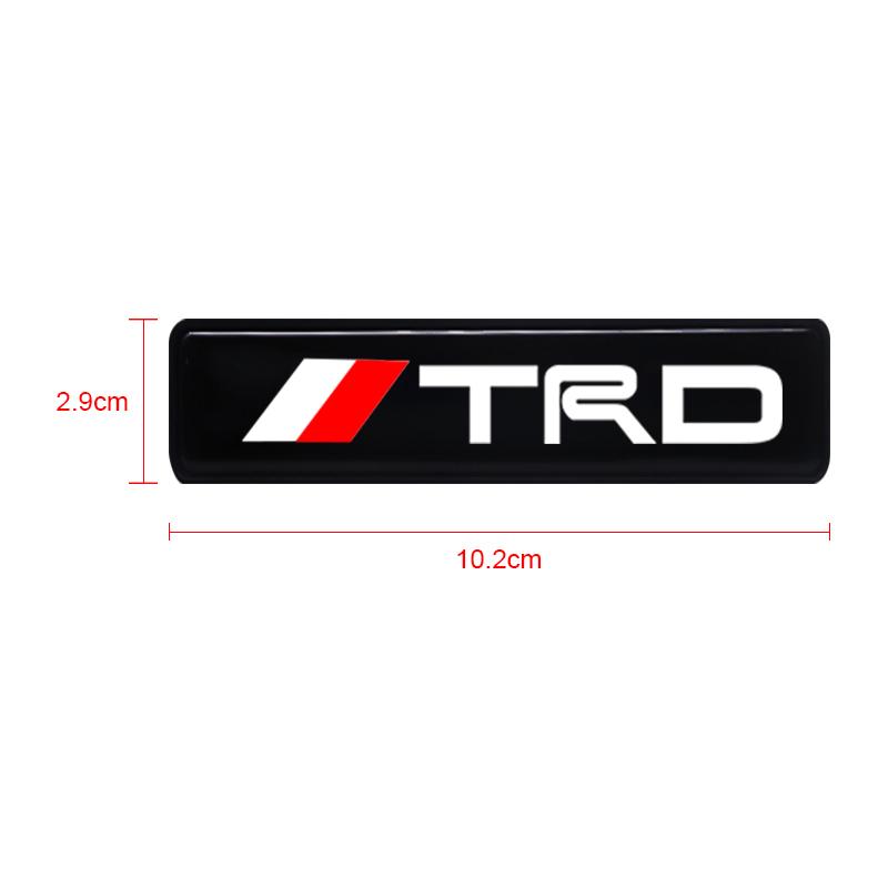 1pcs LED Car Door Welcome Light Car Logo Projector Car Badge for Toyota TRD Camry Highlander Land Cruiser Prado Avalon Reiz Rav4