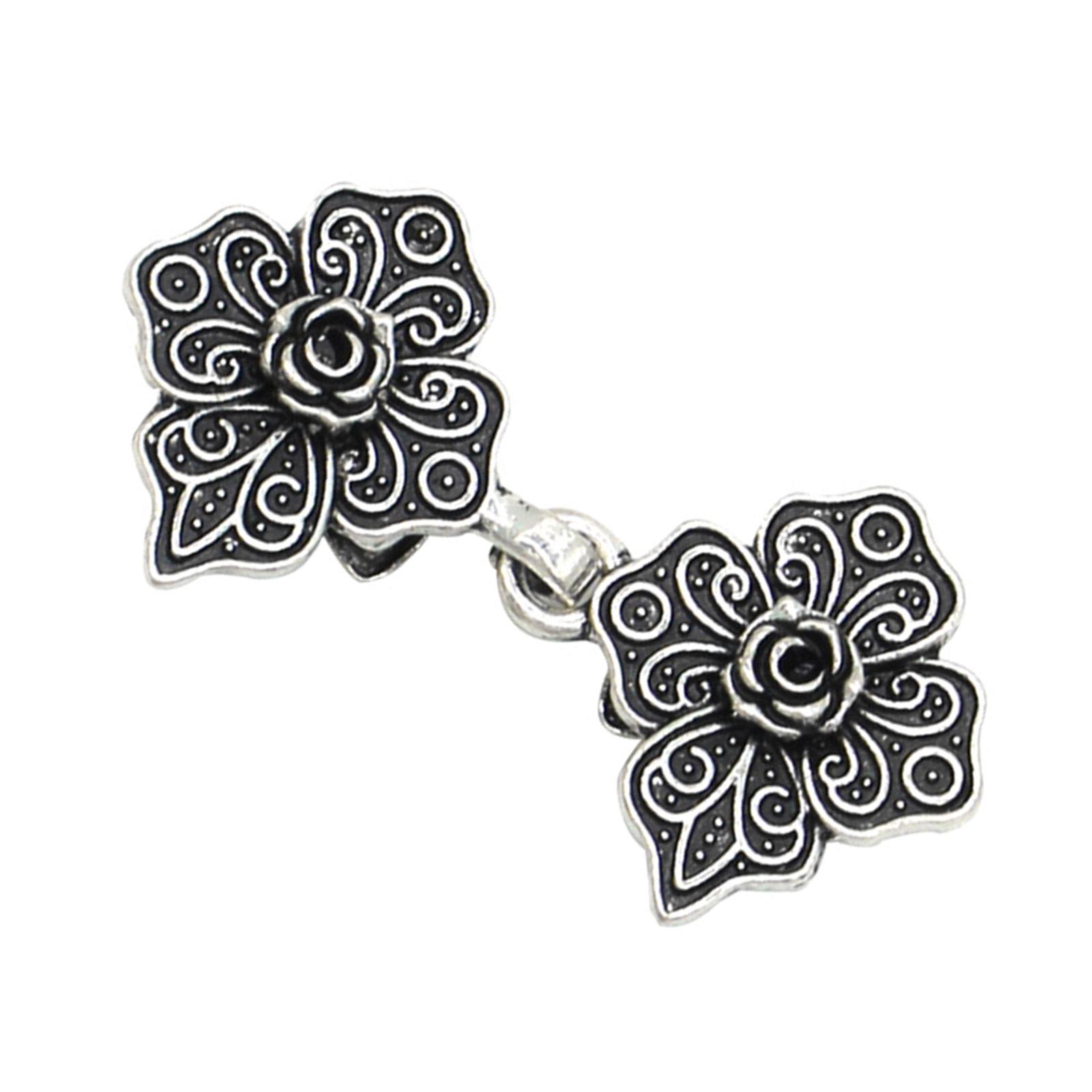 

Винтажная брошь-клип для свитера в виде розы/листа, застежка для шарфа из сплава, зажим для кардигана для модных женских аксессуаров для одежды L