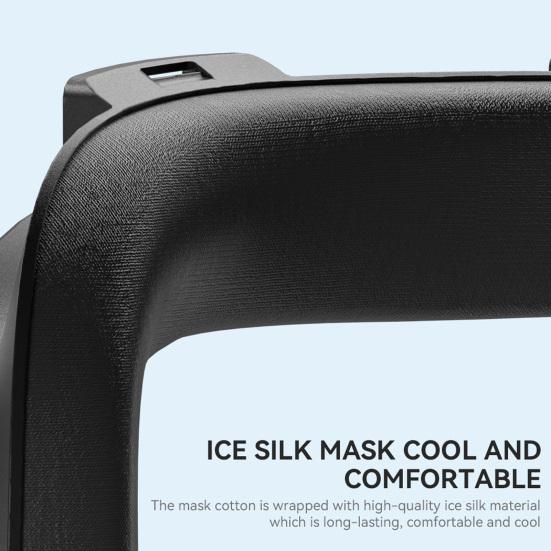 Chladicí ventilátor VR Vícerychlostní nastavitelný pohodlný odvod tepla Měkká náhlavní souprava VR Obličejový kryt chladiče pro cirkulaci vzduchu pro Oculus Quest 2