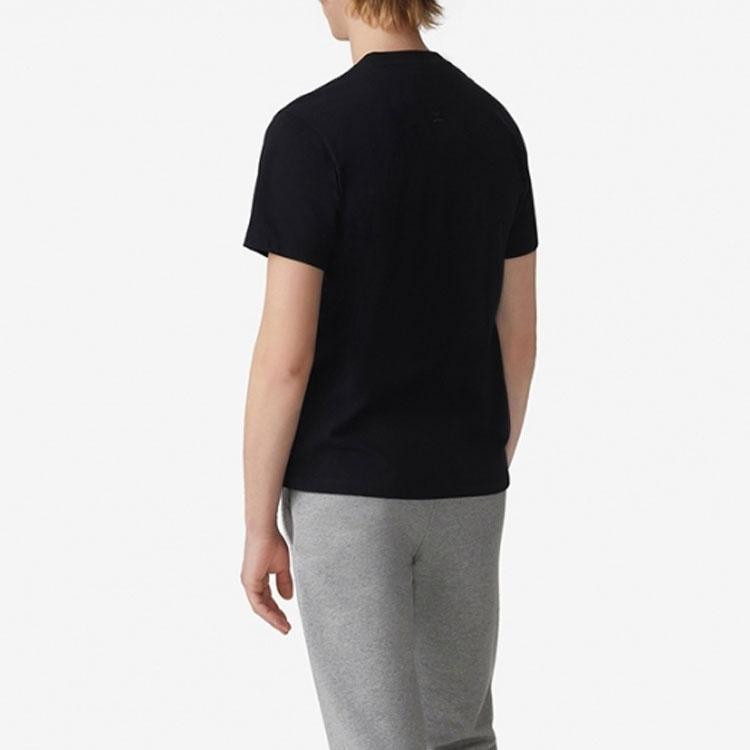 Kenzo Small Tiger Head Pattern T-Shirt 'Black' Men's FA65TS0034SJ-99