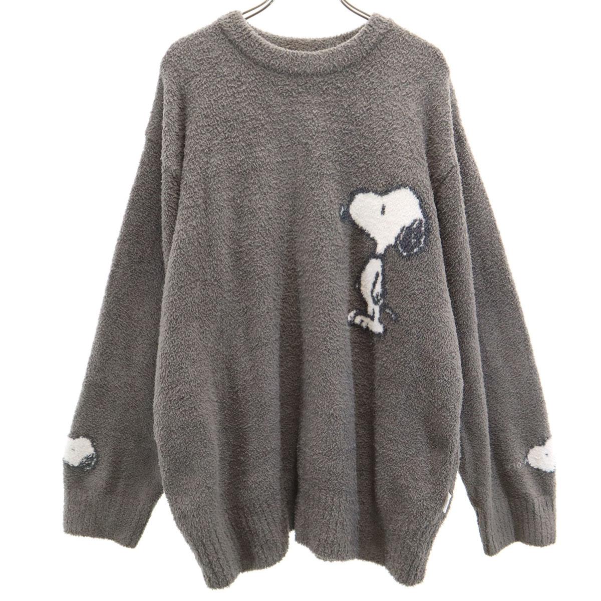 gelato pique SNOOPY collaboration Long sleeve Room wear M Fluffy pullover Women Used