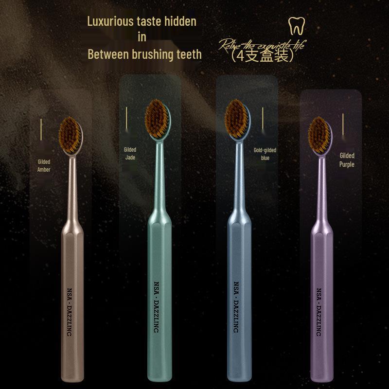 NSA Jumbo Soft Bristle Toothbrush - Premium Wide-Head Design for Adults