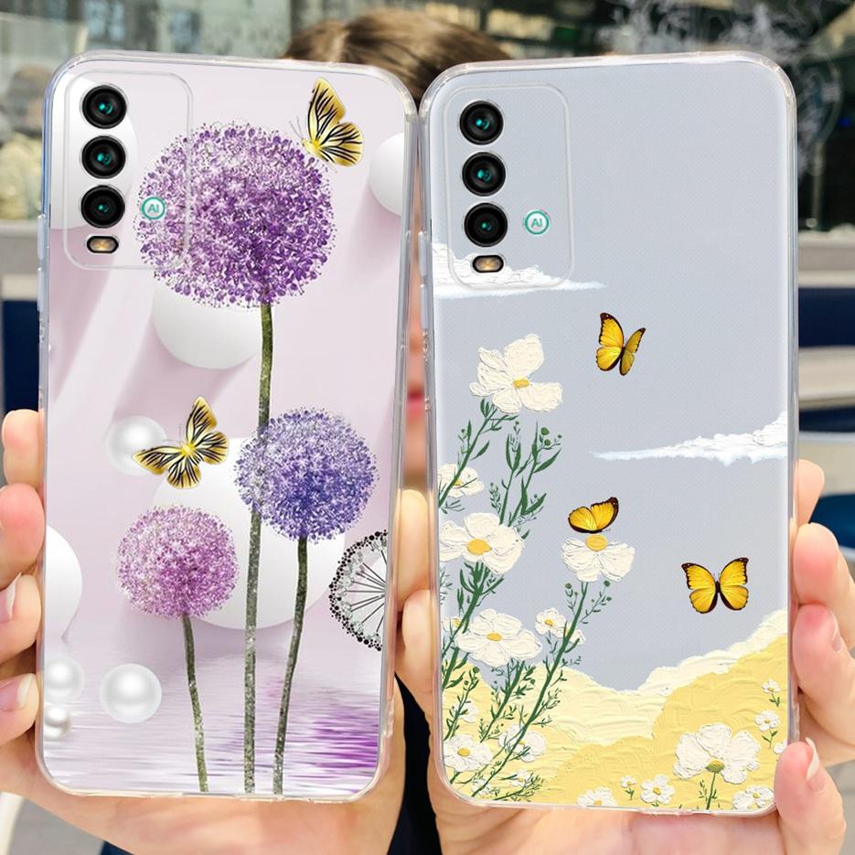 For Xiaomi Redmi 9T Case Cute Fashion Painted Cover Clear Silicone Soft Slim Phone Case For Xiaomi Redmi 9T Redmi9T Fundas Coque