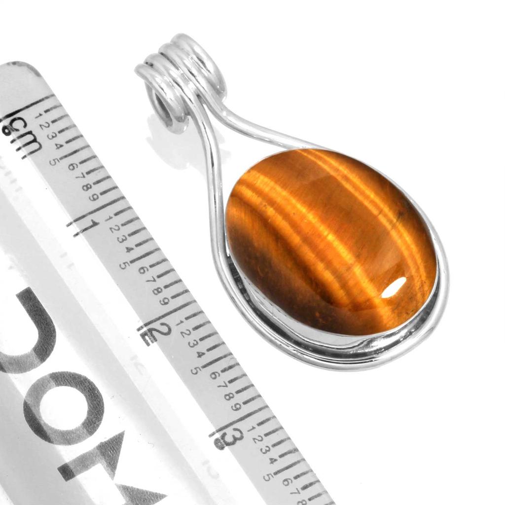 925 Sterling Silber Anhänger Damen Edelstein Handgefertigter Schmuck Neujahrsgeschenk Malachit Regenbogenmondstein Rosenquarz Roter Stein Rauchtopas Tigerauge Boho