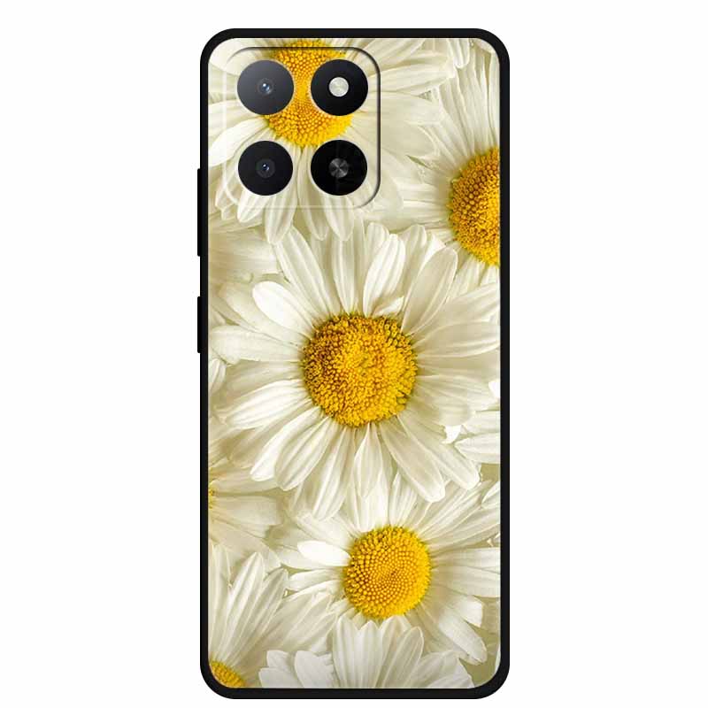 Für ZTE Blade A55 A35 Hülle Tiere Weiches Silikon TPU Handyhüllen Rückseite für ZTE Blade A35 BladeA55 Wolf Stoßfest Cool Capa