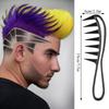 Wide Tooth Shark Plastic Comb Curly Hair Salon Hairdressing Comb Massage For Hair Styling Tool for Curl Hair