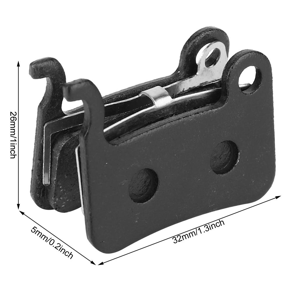 1 Pair Semi Metallic Resin Mountain Road Bike Bicycle Disc Brakes Pads Blocks Accessories