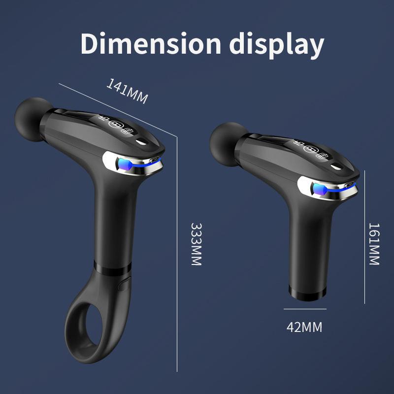 Mini Portable Massage Gun Electric Vibration Handheld Percussion Massager For Body Back And Neck Leg Massage Fascia Gun