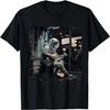 Astronaut Cowboy Guitar Musician Nashville Cool Graphic Art T-Shirt