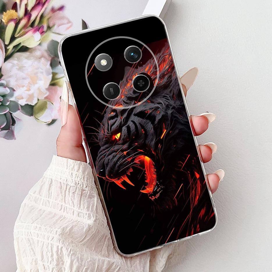 For Honor X9C Case Magic 7 Lite BRP-NX1 New Luxury Painted Cover Soft Slim Phone Case For Honor Magic7 Lite HonorX9C Smart Shell