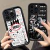 Morat Music For IPhone 17 Pro Max 16 15 14 13 12 11 Plus Black Soft Phone Cover