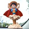 Anime One Piece Eat Kebabs Luffy Sanji Action Figure Statue Model Car Decoration Pvc Model Toys Doll Collection Kids Gift