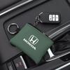 Car Leather Key Case Keychain Mini Storage Bag Auto Accessories For Honda civic accord fit jazz pilot CRV odyssey passport city PS5