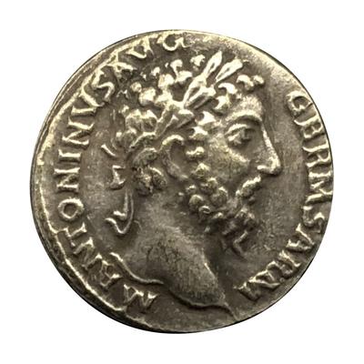 Kopie Römischer Kaiser Augustus Silbermünze Römische Silbermünze Elefantenmünze Sammlung ARI