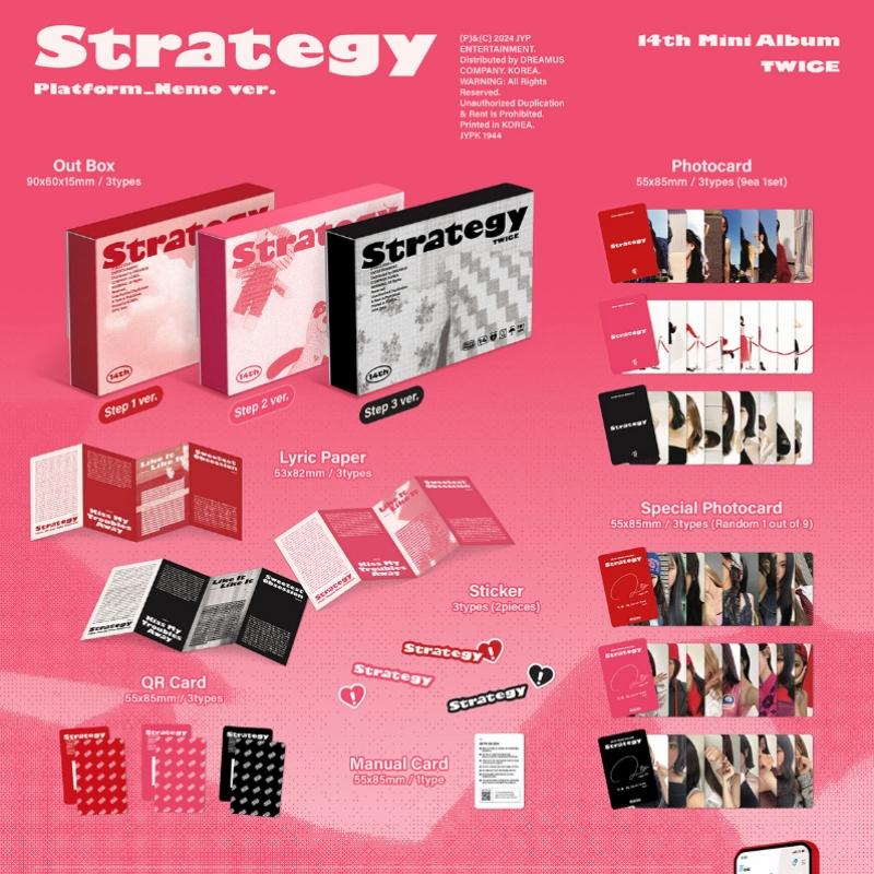 Twice   Strategy  14. Mini-Album  Plattform Nemo-Version. 
