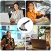 USB 1 to 10 Universal Mobile Phone Charging Cable Multifunctional Round Head Charging Cable Power Cord Small Appliance Charging Cable Desk Lamp