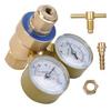 Industrial Oxygen Regulator, Dual Gauge Brass, CGA540 Compatible Torch Use