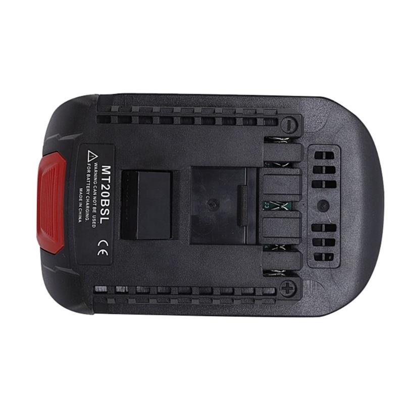 Universal 18V Power Tool Adapters Safe Overcharge Defense Ergonomic Designs Batteries Converter Suitable for Power