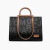 New Fashion Letter Embossed Tote Bag Commuter Business Large Capacity Ladies Clutch Bag Elegant Women's Handbag Can Be Crossbody One Shoulder Handheld