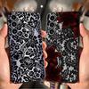 Black Lace Flowers Funda Phone Cover Case for Samsung Galaxy S26 S25 S10 S9 S21 FE S20 Ultra S23 Note 20 8 9 10 S24 Plus S26
