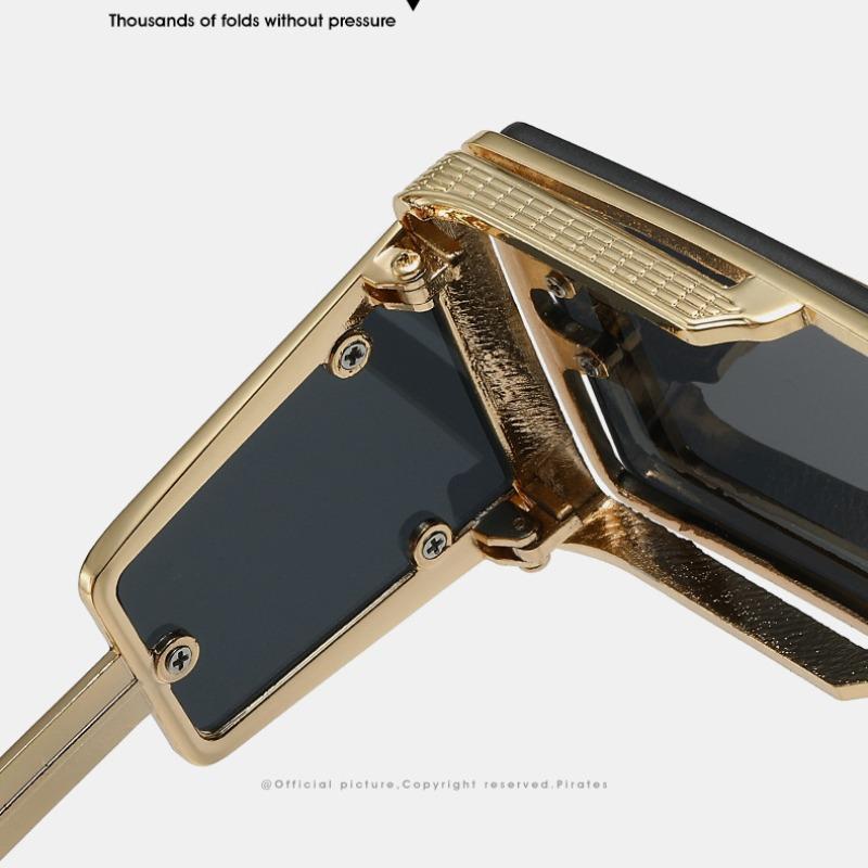 Non-polarized Square Sunglass Men Vintage Luxury Sunglasses Women Fashion Glasses