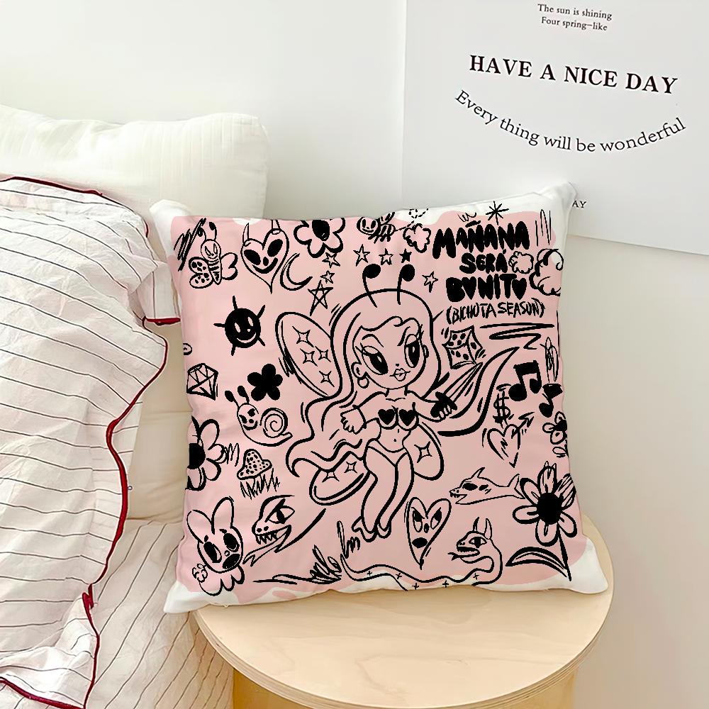 singer kKAROL G Carla Morrison Comfortable soft hogar pillowcase for Sofa Living Room Bed Home Decor Protective Covers