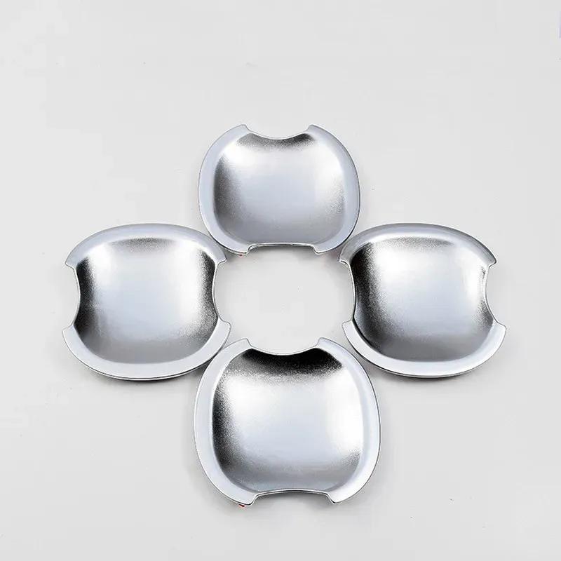 Car Decoration Door Handle Cover For Suzuki Swift 2005-2017 Glossy Black Carbon Fiber Car Trim Sticker Styling Accessories