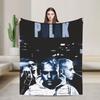 Soft Warm Blankets Travel Rapper Plk Polak Mental   Throw Blanket  Flannel Bedspread For Living Room Novelty Sofa Bed Cover