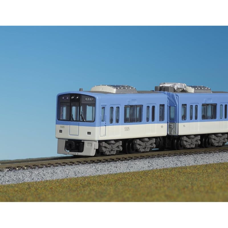 B Train Shorty Hanshin Train 5500 Series (start + Middle (2 Cars Included) Plastic Model