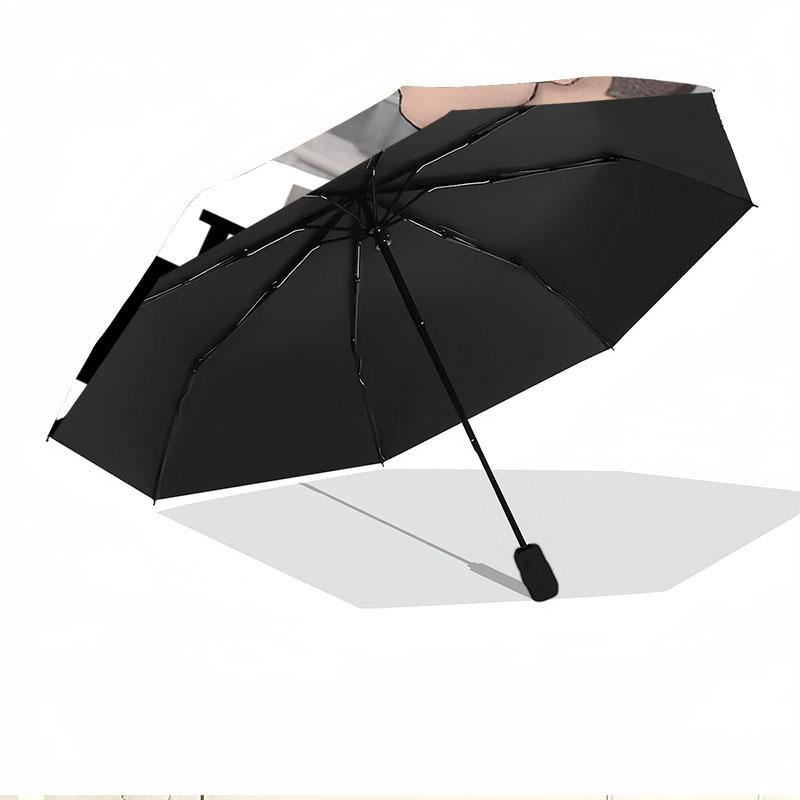 SLAM DUNK Print Automatic Open Close Umbrella, Portable Foldable Umbrella, for Outdoor Commute Camping Trip, Ideal Birthday Gift