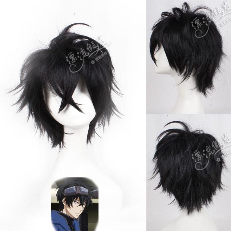 Main Saint Daqi Kakashi Silver Grey Sky-High Curly Ninja Anime Wig
