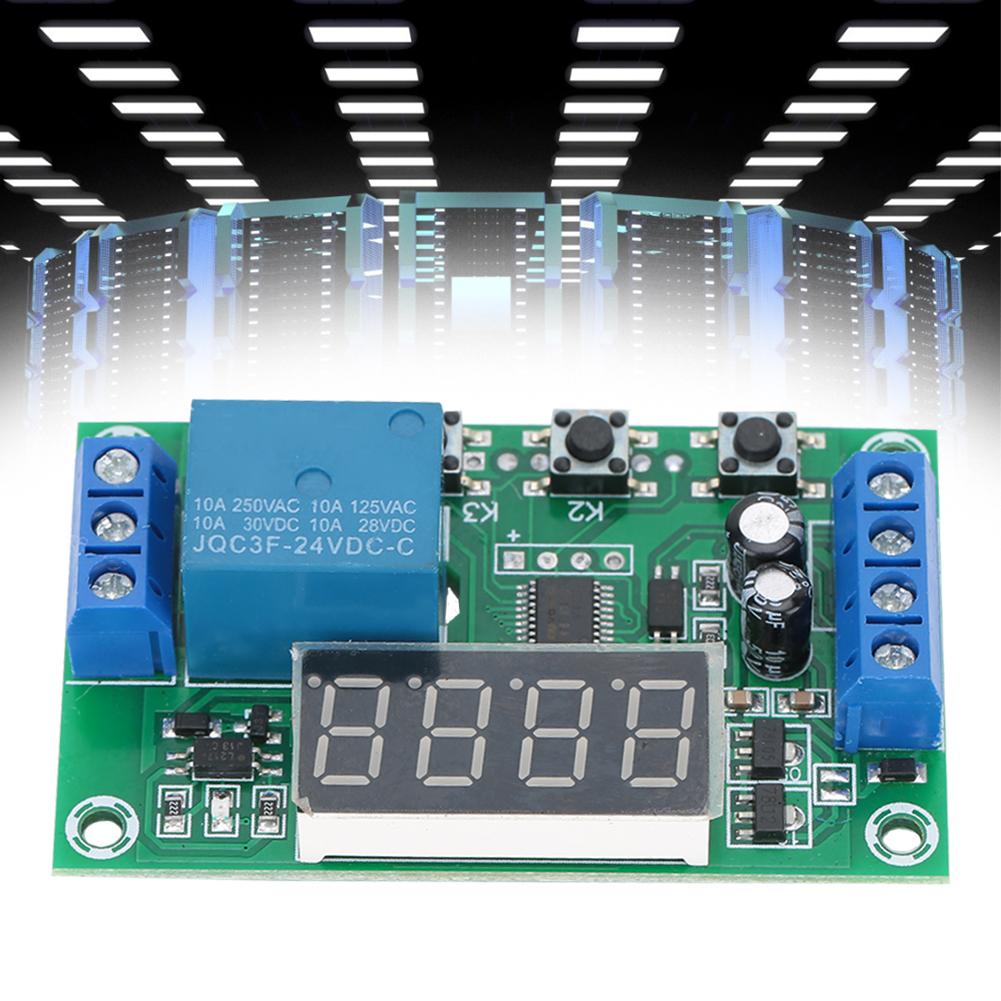 Relay Module One Channel Cycle Trigger Delay Timing Circuit Switch YYC-2S 24V