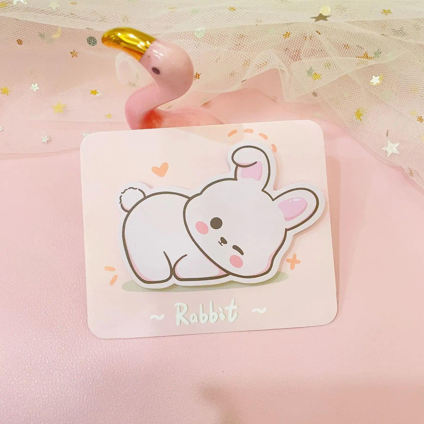 

1 шт. клейка мила мультяшна тварина нотатки блокнот блокнот офіс шкільне приладдя канцтовари наклейка