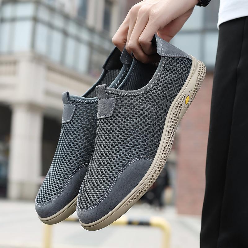 Fashion Anti-slip Men's Loafers Lightweight Men Casual Shoes Breathable Slip On Male Casual Sneakers Outdoor Wading Aqua Shoes Trainers